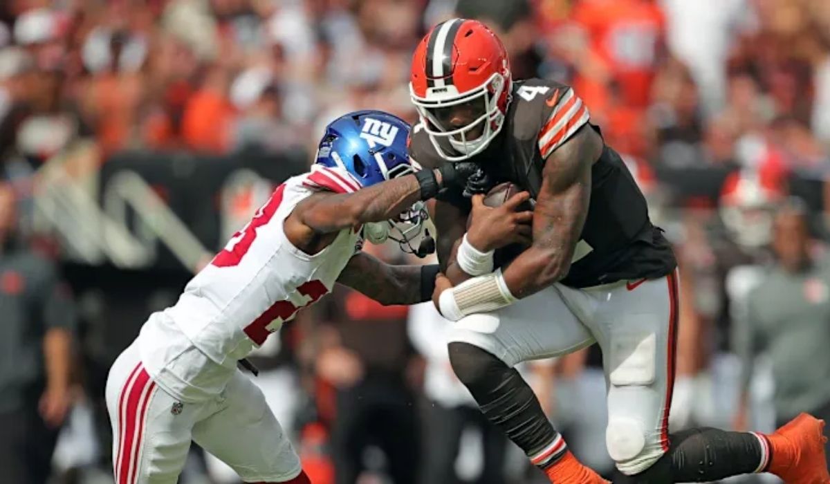 New York Giants vs Cleveland Browns Player Stats