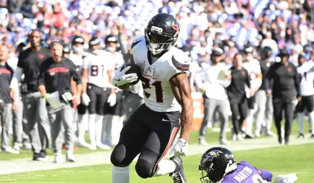 Texans vs Seahawks Player Stats