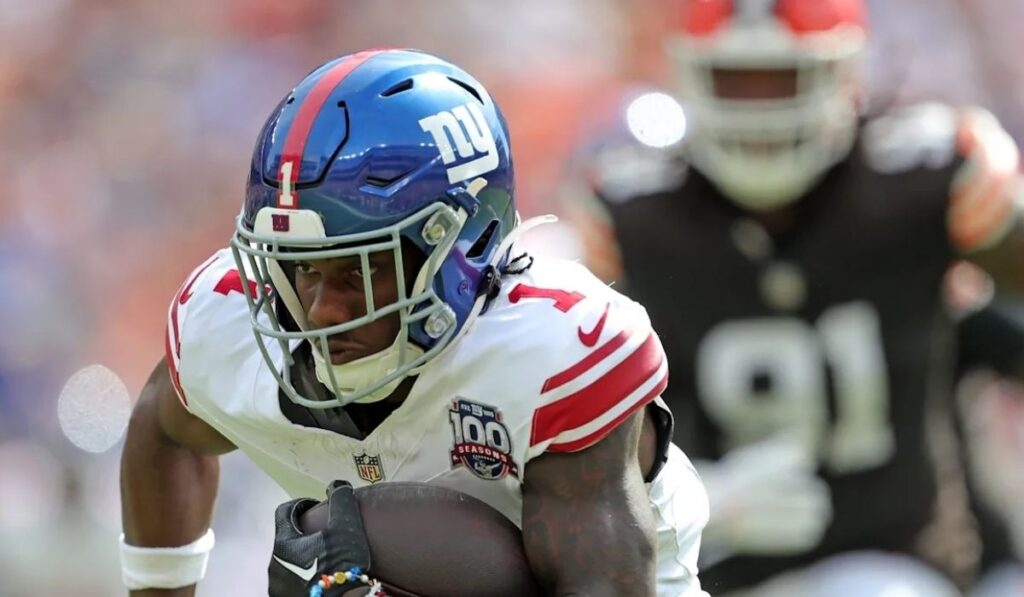 New York Giants vs Cleveland Browns Player Stats