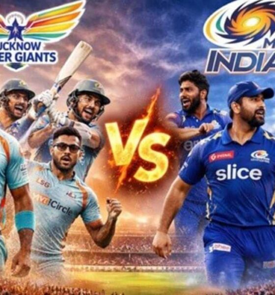 lucknow super giants vs mumbai indians timeline